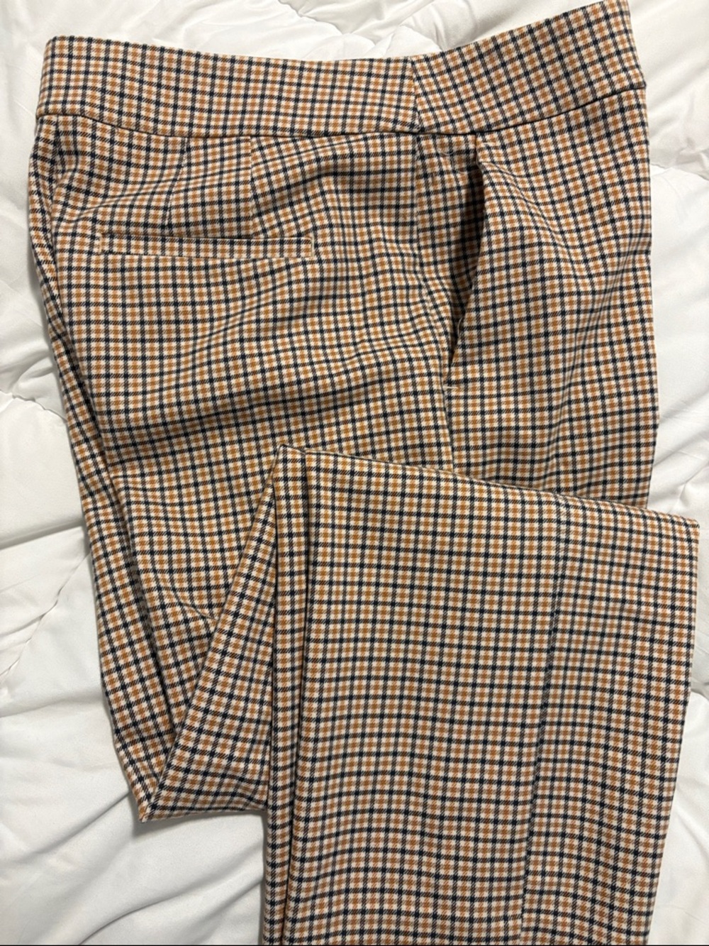 LOFT Plaid Slacks - Picture 3 of 3